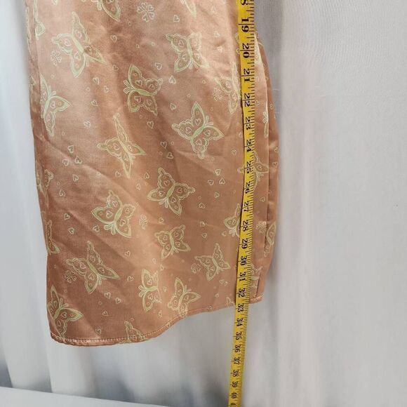 Pacsun LA Hearts Size M Butterfly Dress- Spaghetti Straps Mini Y2k - Picture 3 of 9